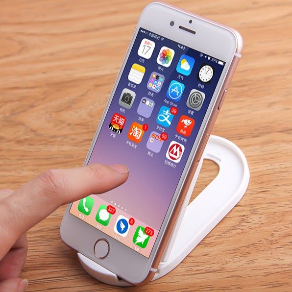 Giá Đỡ Điện Thoại/ Ipad Hình Bầu Dục Đơn Sắc - Kệ Đỡ Điện Thoại Chân Chống Nhiều Nấc Clovershop68 | BigBuy360 - bigbuy360.vn