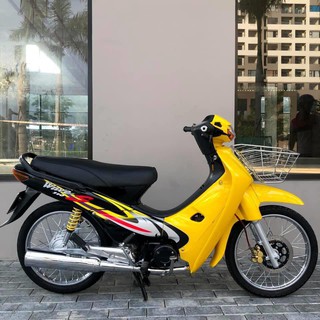 BỘ VỎ NHỰA WAVE THÁI 1 PHA 110 VÀNG ĐEN