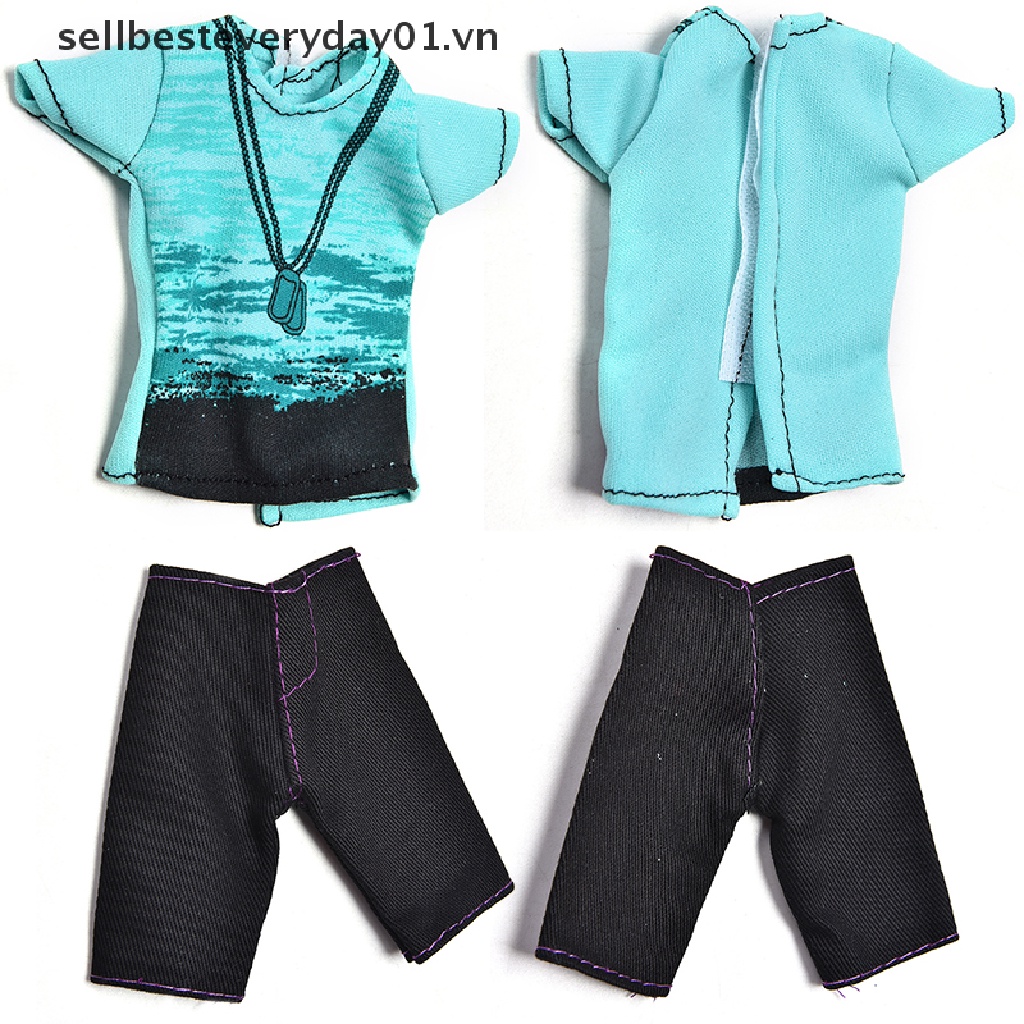 Set Áo Thun + Quần Short Thời Trang Cho Búp Bê Ken