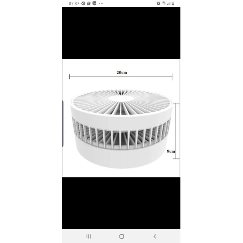 QUẠT SẠC TÍCH ĐIỆN GẤP GỌN Folding Fan Jh- 2028