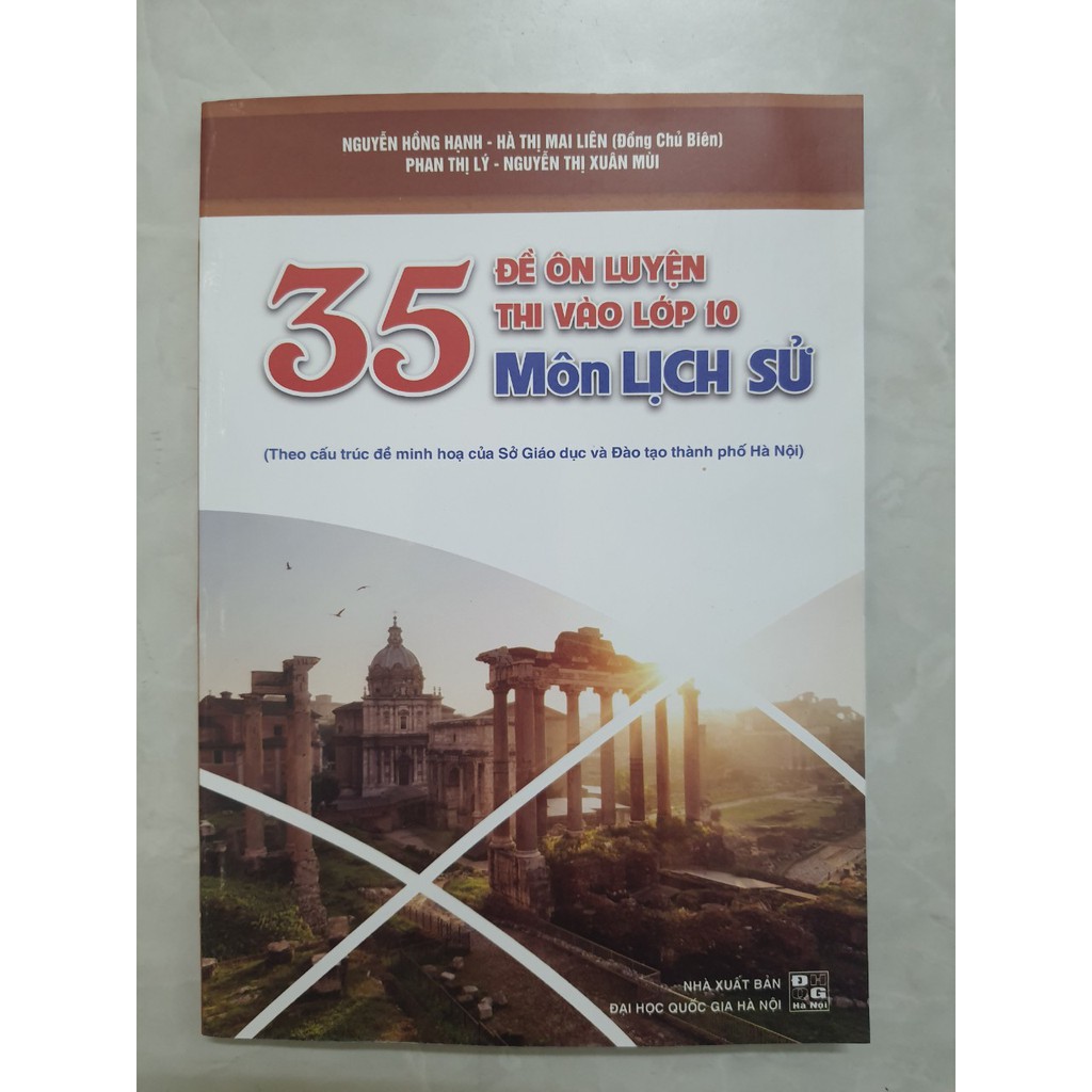 Sách - 35 Đề ôn luyện thi vào lớp 10 môn Lịch Sử