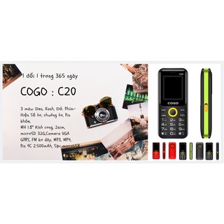 Điện thoại Cogo C20 - 1.8 inch