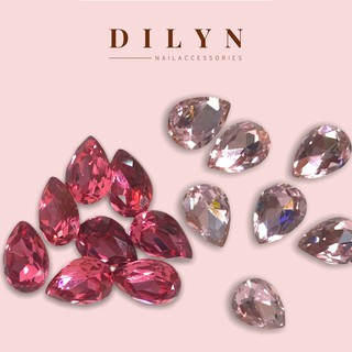 Phụ kiện nail - đá khối size lớn 14mm trang trí móng