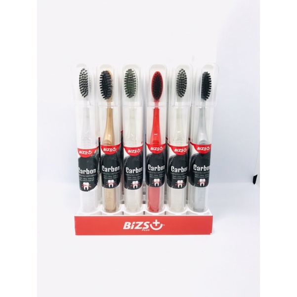 Bàn Chải Đánh Răng Bizs+ Tinh Chất Ngọc Trai/Carbon bị Siêu Mềm/ Zhenshine