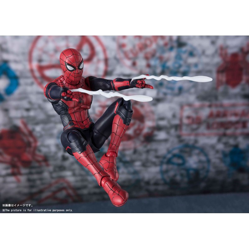 GIÁ HỦY DIỆT Mô Hình Người Nhện Spider Man Far From Home Upgraded Suit SHF - S.H. Figuarts Full Box