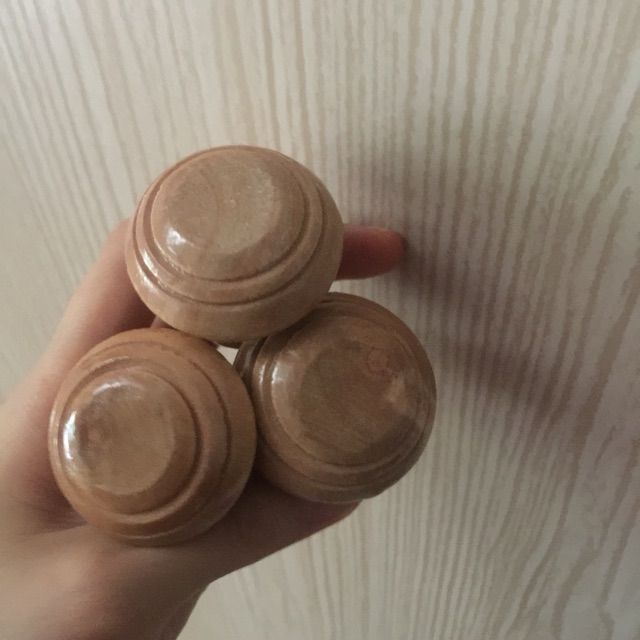 Núm vén rèm bằng gỗ, combo 2 chiếc
