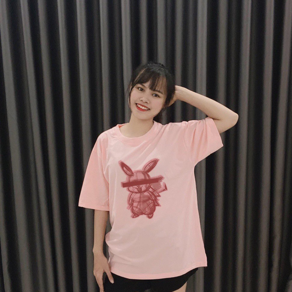 Áo Thun Tay Lỡ Pikachu | BigBuy360 - bigbuy360.vn