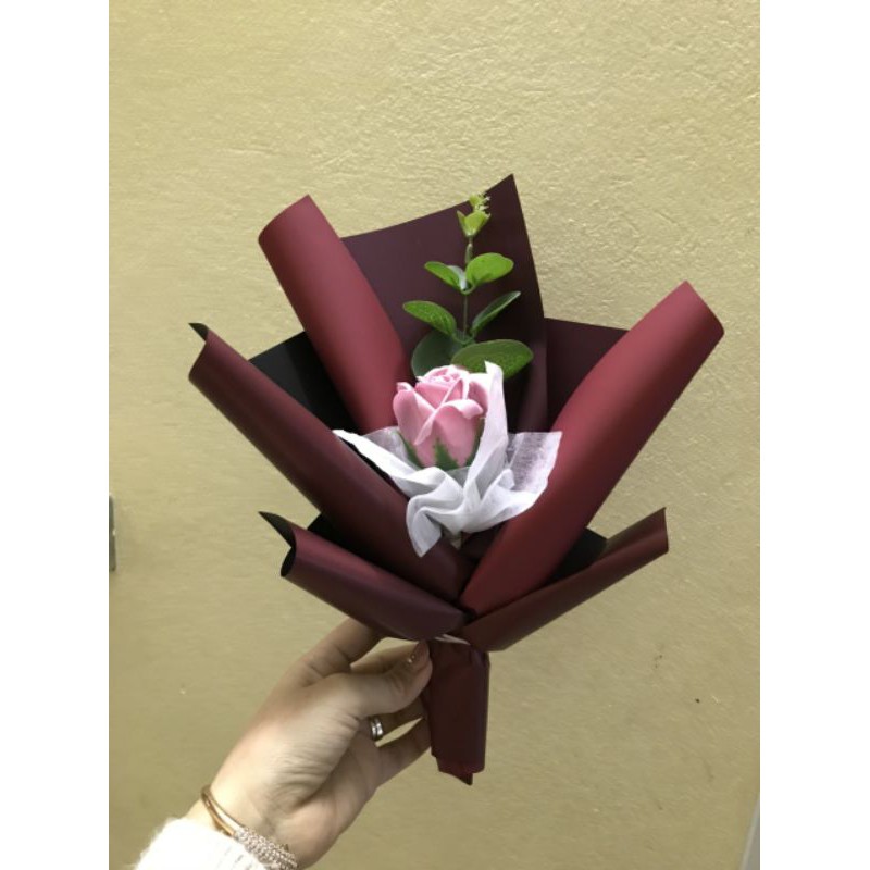 Hoa sáp bó 1 bông sang chảnh