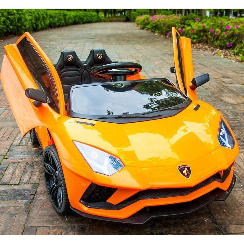 (Giá siêu tốt) Xe ô tô điện trẻ em kiểu Lambo cánh mở sành điệu LT-998 - Động cơ 12V