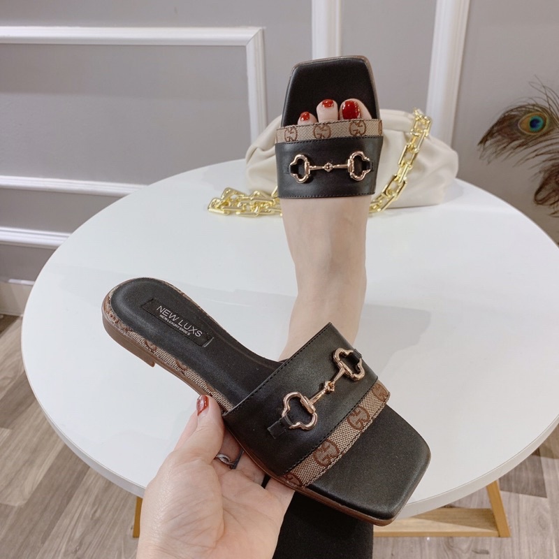 ❄ HÀNG CÓ  SẴN❄️ DÉP LÊ DA MỀM