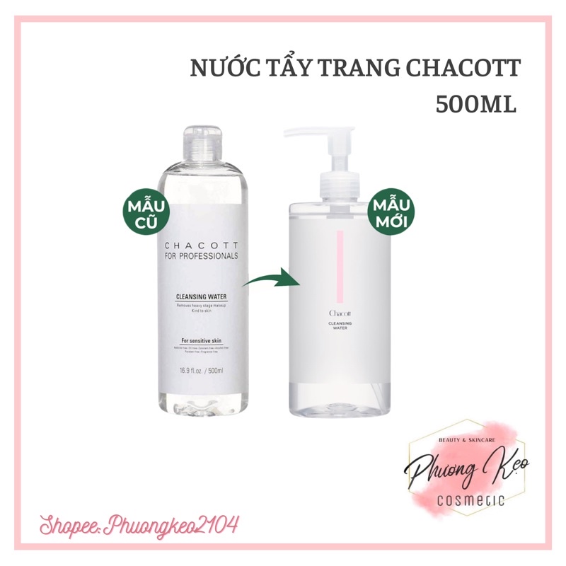 Tẩy trang Chacott - Hàng Nội Địa Nhật