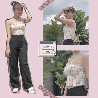 Áo ống hoa nhí/trơn - Tube Top (MOME.VN)