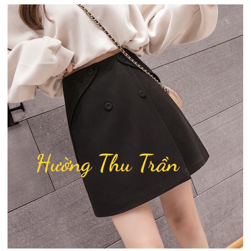 chân váy a trẻ trung năng động ( 4 cúc) dài 45cm