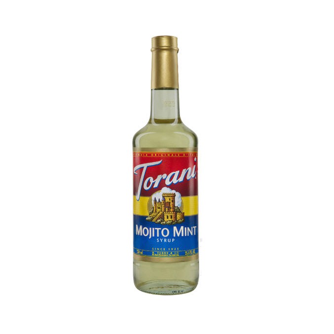 SIRÔ MOJITO MINT - MOJITO MINT SYRUP TORANI  750ML