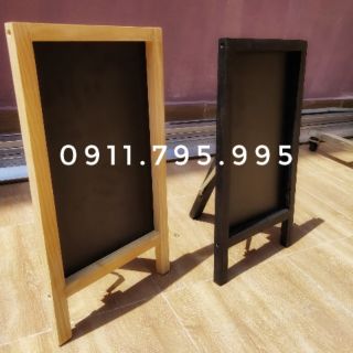 Bảng đen viết phấn mini để bàn( 20x45cm)3 màu