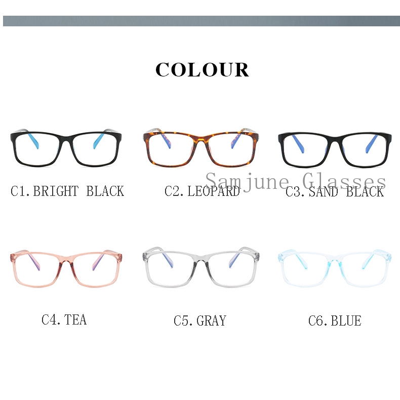 Kính mắt Samjune 5209 tròng trong suốt phong cách cổ điển thanh lịch dành cho nữ