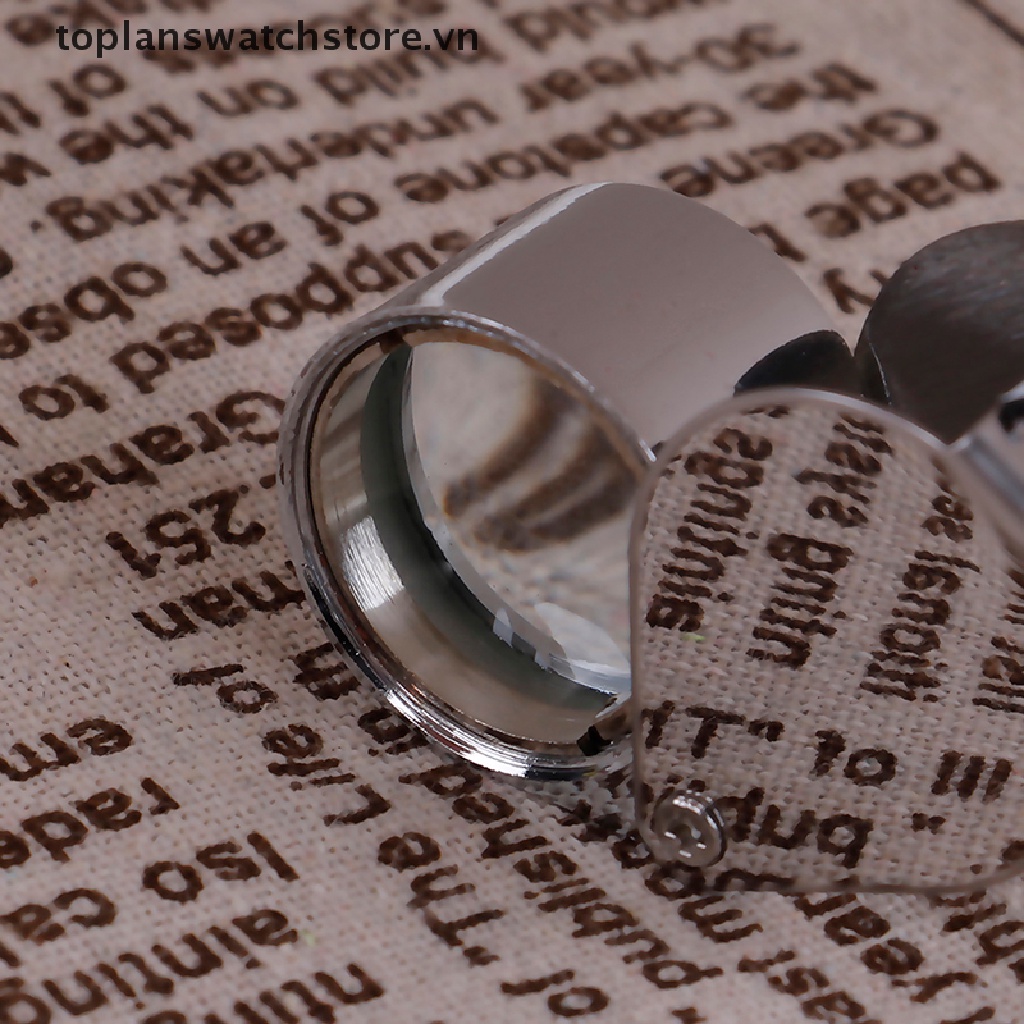 Toplanswatchstore Kính Lúp Phóng Đại Trang Sức Kim Cương Kèm Hộp Đựng