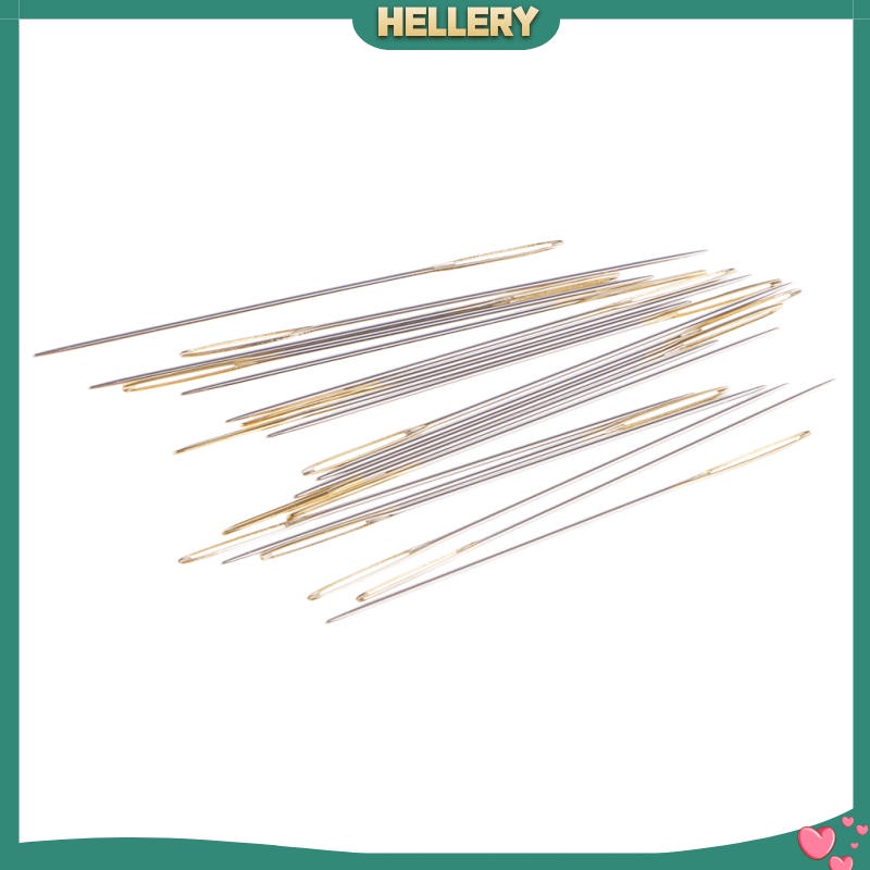 Bộ 20 Kim Thêu Hình Đôi Mắt To DIY # 28 #