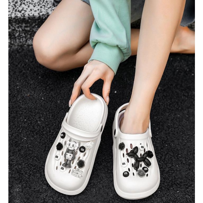 [YANA] Dép Cao Su Đi Biển Đục Lỗ Thời Trang Mùa Hè Cho Nữ