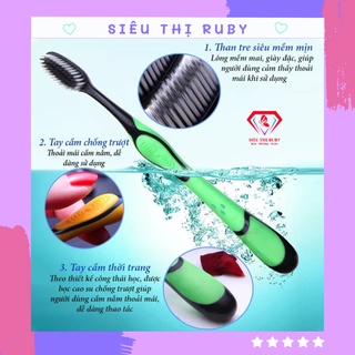 Bàn chải than che hoạt tính cao cấp 1 chiếc
