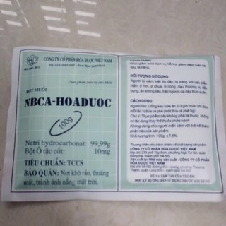 gói Nabica tạo môi trường kiềm 100g