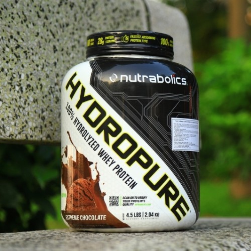 [Mã SKAMLTSM9 giảm 10% đơn 99K] Sữa tăng cơ HydroPure Nutrabolics 4.5lbs (2.04 kg)