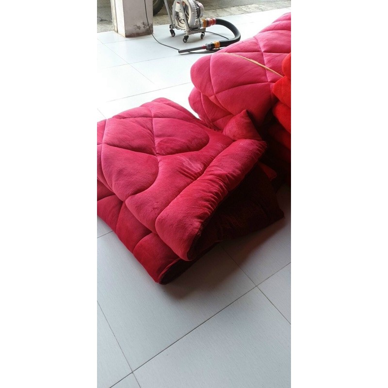 Chăn Lông Cừu ULTIMATE Xuất Hàn Kích Thước 2x2,3m Chất Liệu 100% Polyester Mềm Mại Cao Cấp 2 Lớp Siêu Ấm