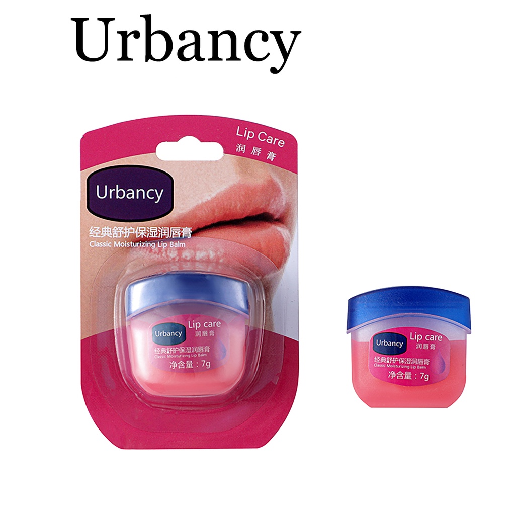 Urbancy Sáp Dưỡng Môi 7g Chống Nứt Nẻ Giữ Ẩm An Toàn Cho Da Khô Và Lâu Trôi VASELINE