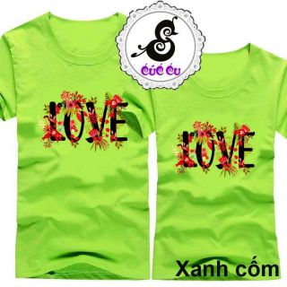 Áo đôi Love Hoa Cá Tính 010320185D034