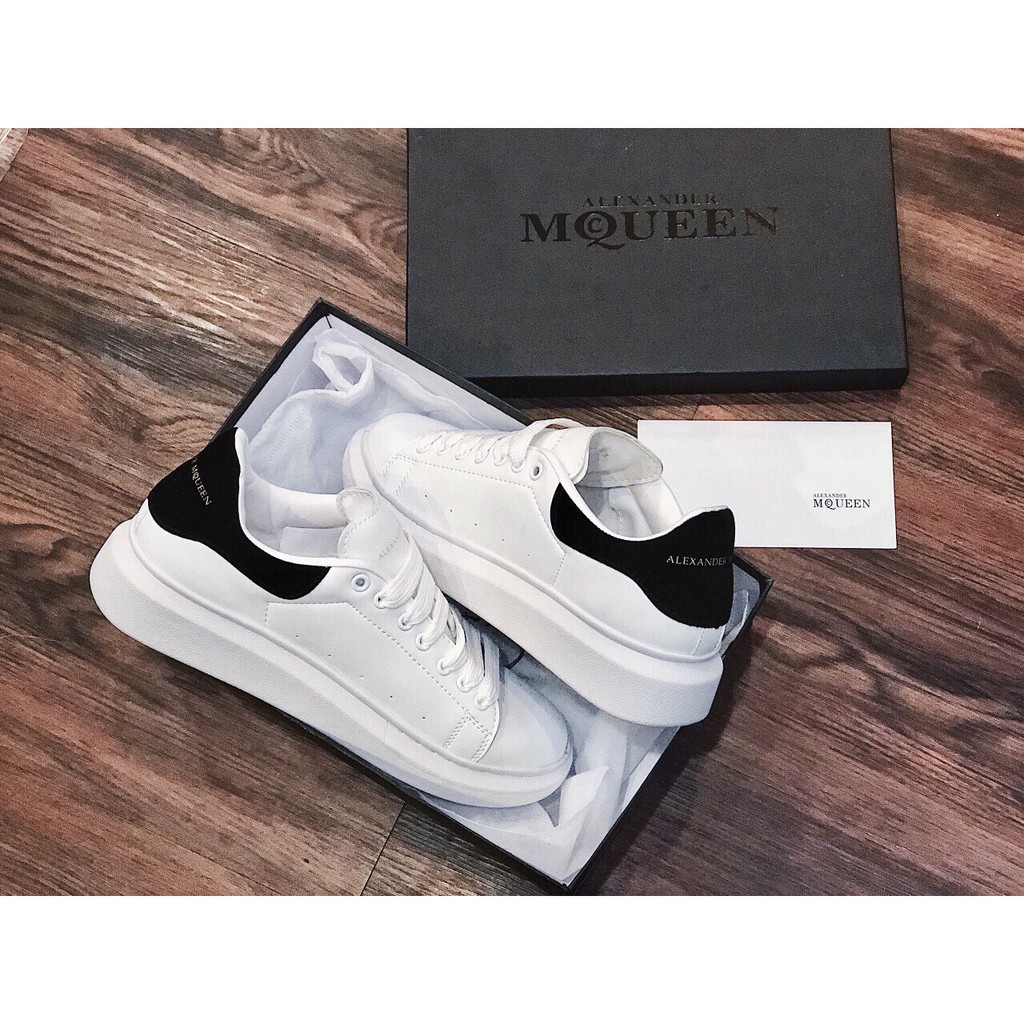 Giày MCQUEEN nam nữ đế độn 3cm [ẢNH/ VIDEO THẬT + FULL BOX + FREESHIP]