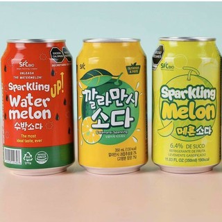 Nước Soda Hàn Quốc SFC Lon 350ml