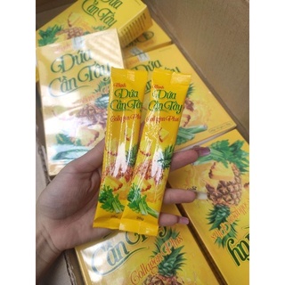 Thạch dứa cần tây hàng chuẩn công ty hộp 10 gói