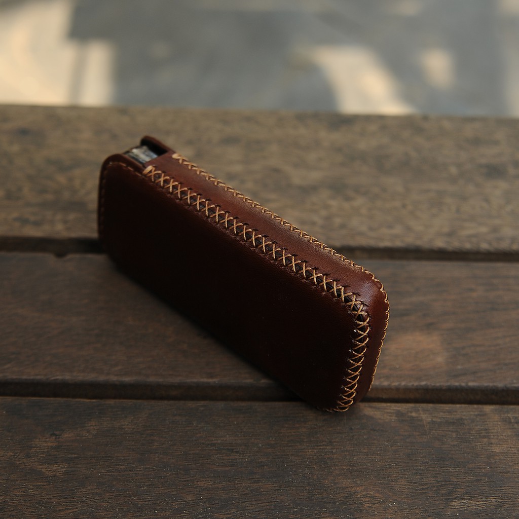 Bao da Nokia 8800/6700 handmade - Da bò thật 100% - Bao điện thoại handmade miễn phí khắc hình