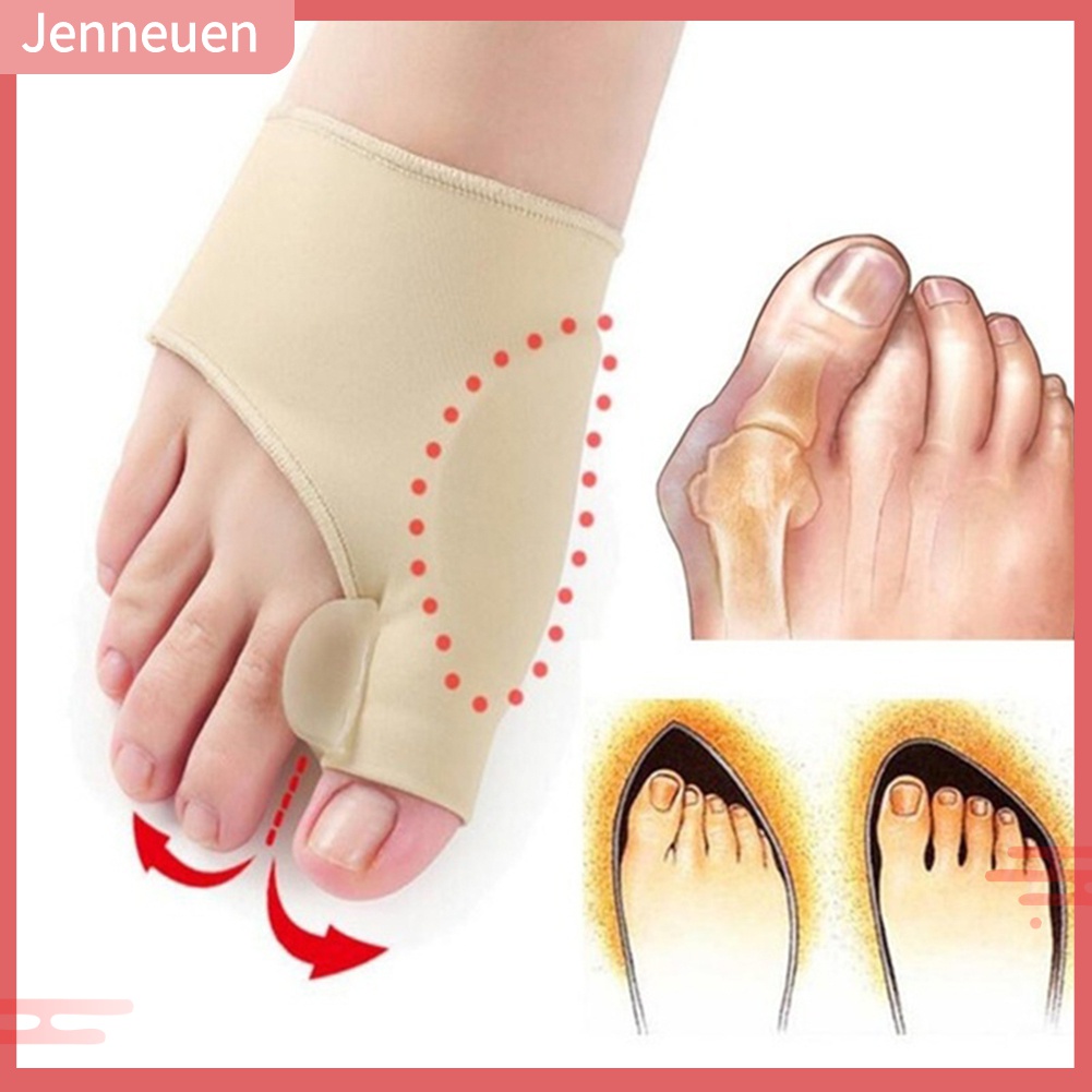 1 Cặp Đai Chỉnh Sửa Ngón Chân Cái Chăm Sóc Vẹo Ngón Chân