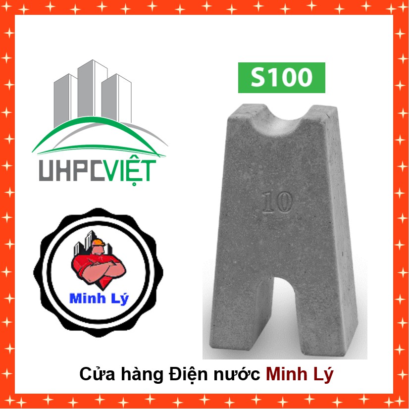 Viên Kê Bê Tông Cường Độ Cao Cho Sàn Dày 120mm – UHPC Thép Sàn Lớp Trên S100