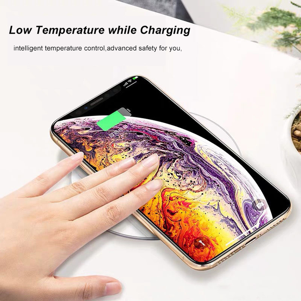 GYSO 15W Fast Wireless Charger For Samsung Galaxy S10 S9/S9+ S8 Note 9 USB Qi Charging Pad for iPhone 11 Pro XS Max XR X 8 Plus