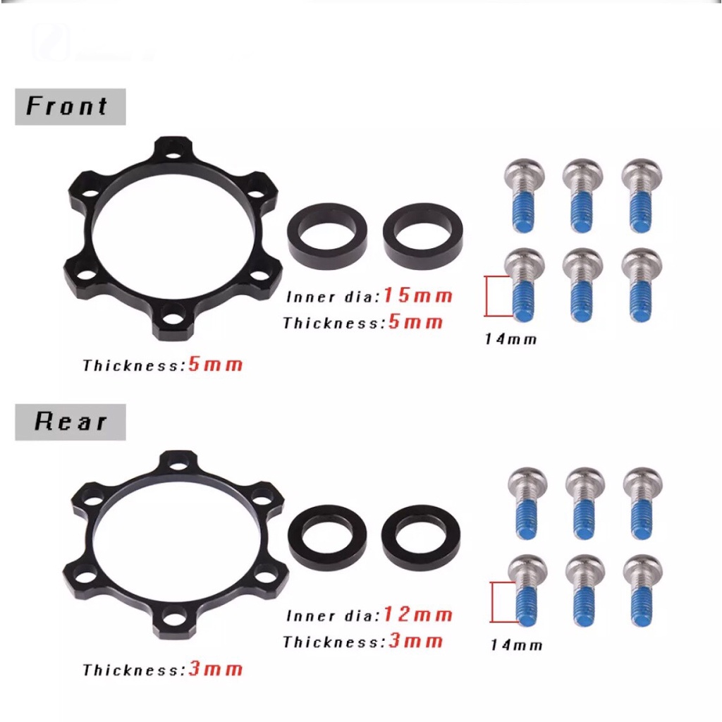 69bikeshop_BỘ CHUYỂN ĐỔI HUBS 100 LÊN 110, 142 lên 148