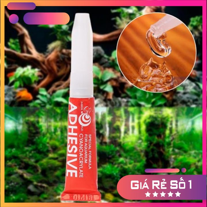Keo Dán Rêu Cây Thuỷ Sinh ADHESIVE 5g - Keo Dán Cây Thuỷ Sinh.