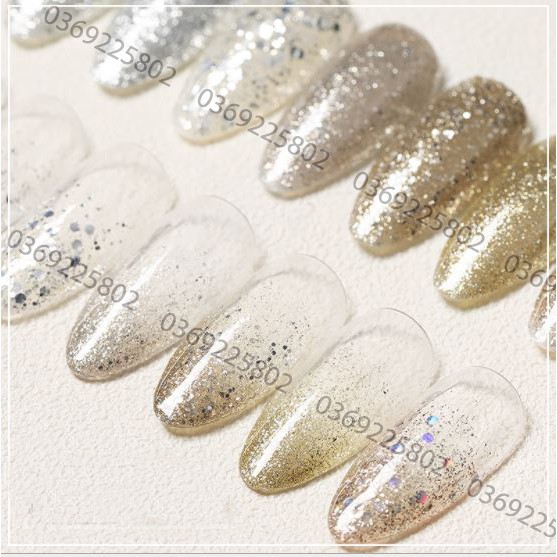 SET Sơn gel AS mã AXZ mẫu chai đỏ nhọn 9 chai 15ml siêu HOT siêu xịn