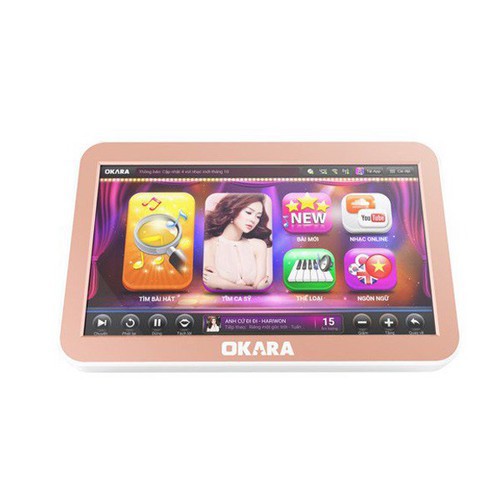 ĐẦU KARAOKE LIỀN MÀN HÌNH CẢM ỨNG OKARA H10