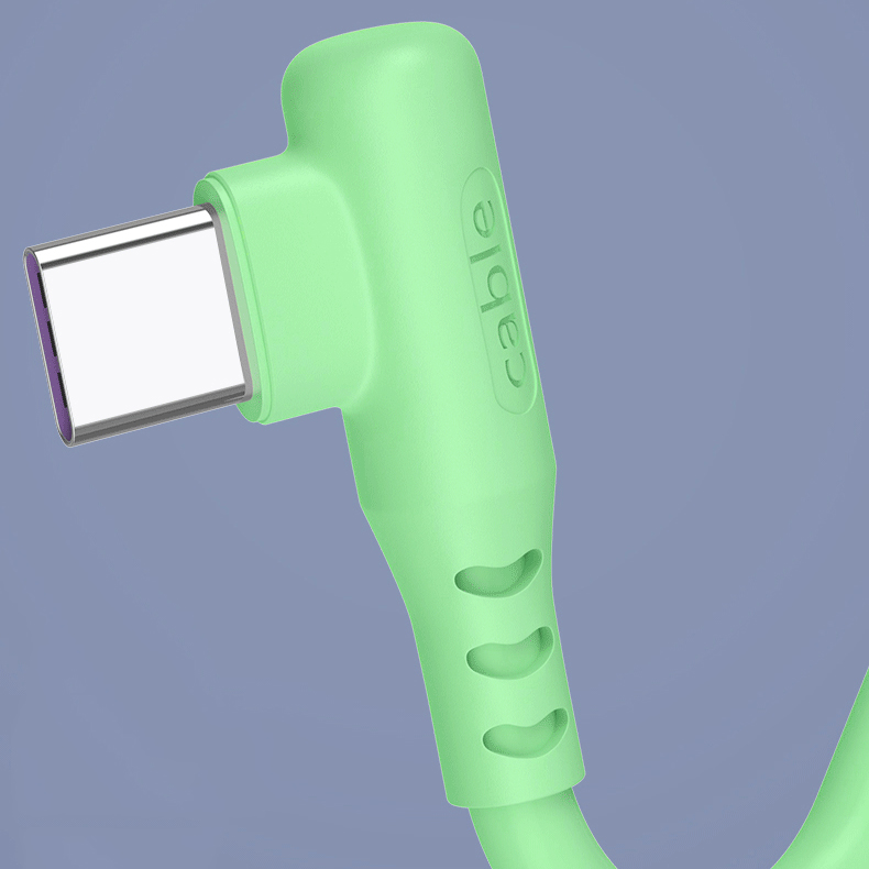 90 DEGREE for iphone ANDROID Dây Cáp Sạc Nhanh Góc 90 Độ Cho for iphone Và Android 5a