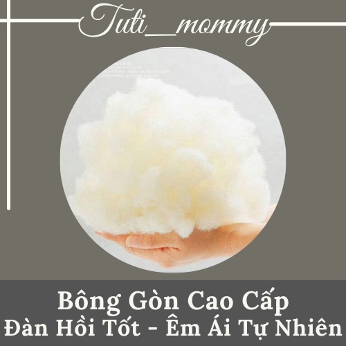 Gối kê bụng bầu chữ J cao cấp nâng đỡ bụng giảm đau lưng hiệu quả Tutimommy