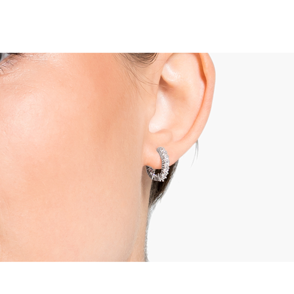 FLASH SALE 100% Swarovski Bông Tai Cá Tính Nữ Phiên bản kỷ niệm 125 năm Vittore FASHION Earrings trang sức đeo Trang sức