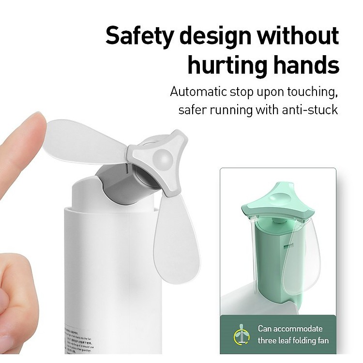 CHÍNH HÃNG_Quạt cầm tay mini hình con gấu Baseus CXZD-A | BigBuy360 - bigbuy360.vn