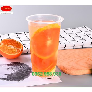 Thùng 1000 cốc nhựa Pet 650ml- UKP, 98-22OZ.
