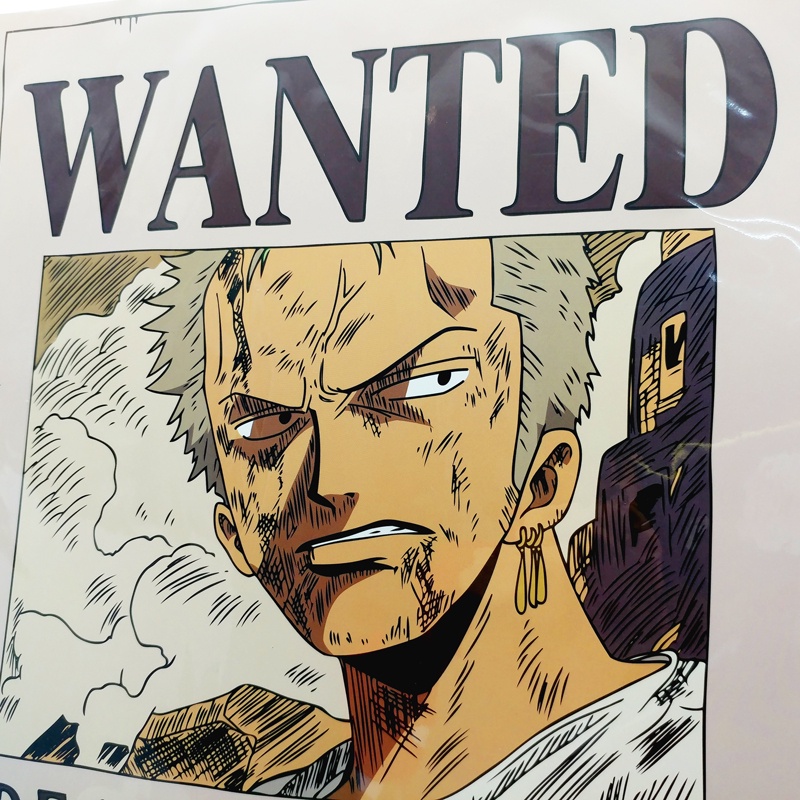 Poster One Piece - Lệnh Truy Nã Zoro - TeenBox