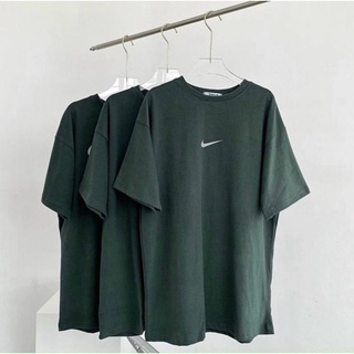 Áo xanh lá green Unisex Cotton kèm hộp LB
