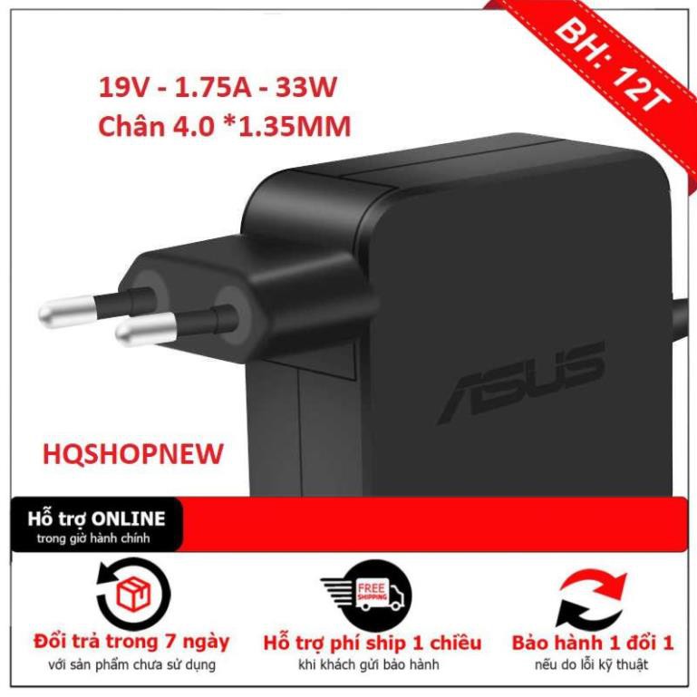 HCM]  ⚡️Sạc laptop Asus 19V - 1.75A - Chân nhỏ