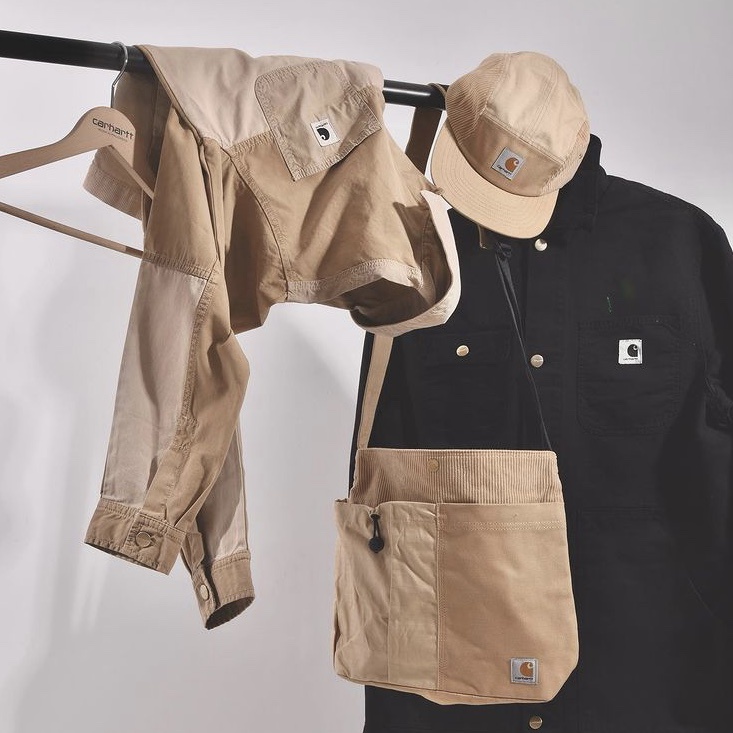 Túi Đeo Chéo Chất Liệu Nhung Kẻ Thời Trang