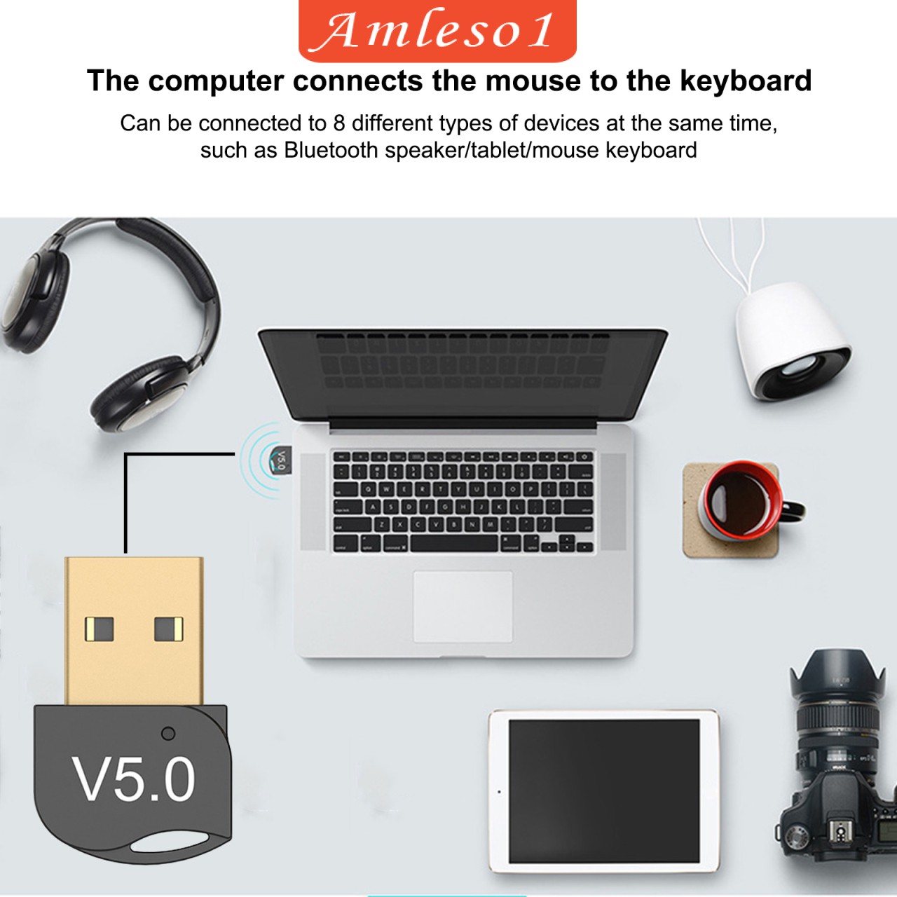 Bộ Chuyển Đổi Bluetooth Amleso1) X52 Usb Cho Pc Windows 10 / 8 / 8.1 | BigBuy360 - bigbuy360.vn